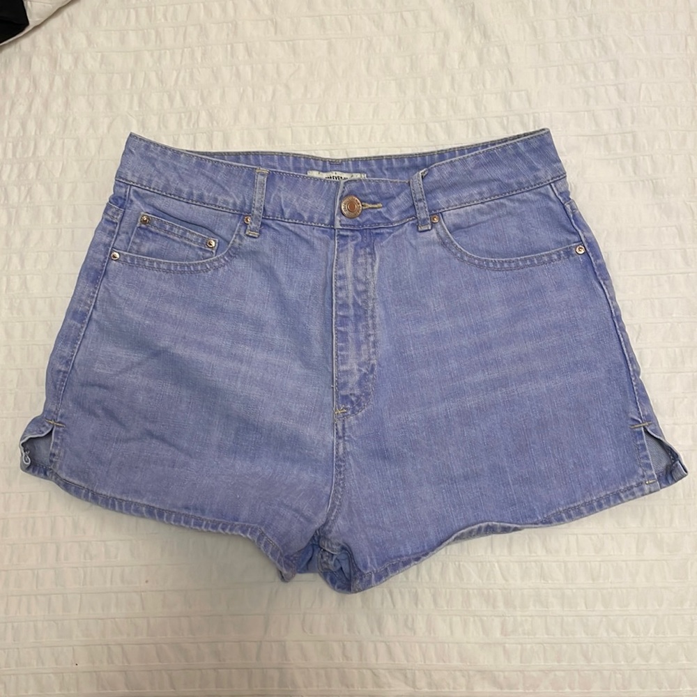 High Waisted Jean Shorts
